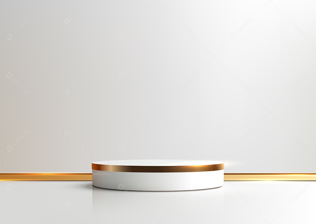 Modelo de Cenário de Pódio Vetor EPS Editável