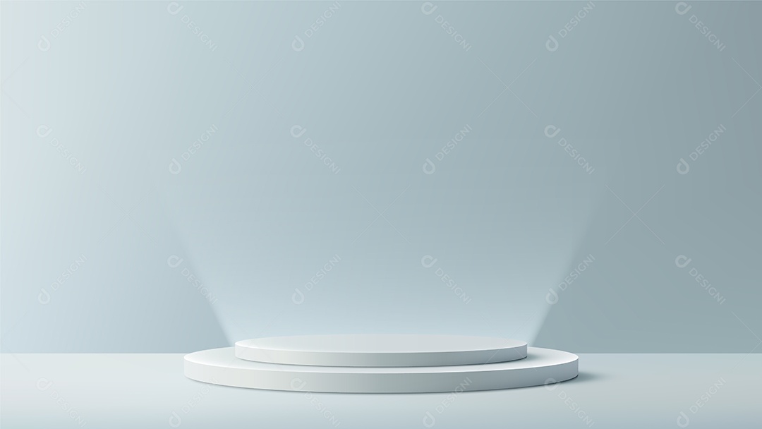 Modelo de Cenário de Pódio Vetor EPS Editável