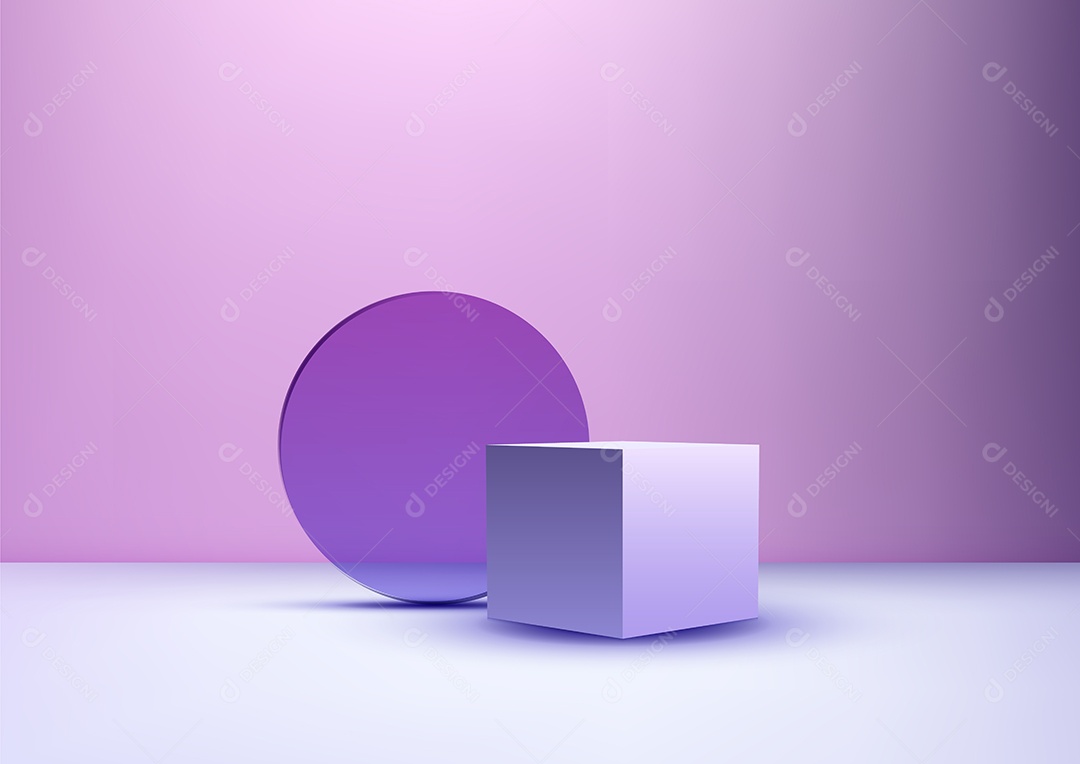 Modelo de Cenário de Pódio Vetor EPS Editável