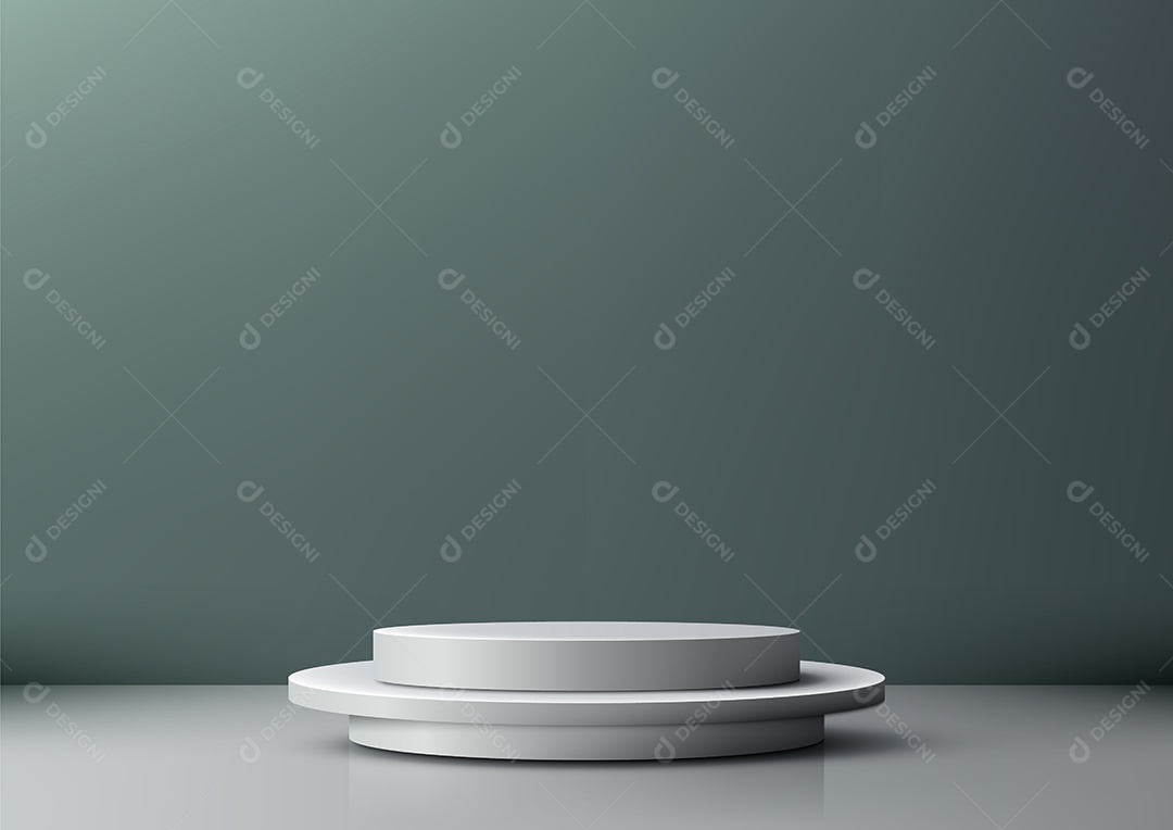 Modelo de Cenário de Pódio Vetor EPS Editável