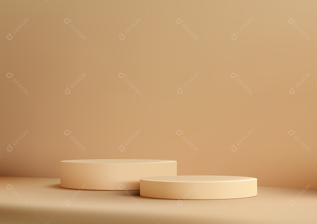 Modelo de Cenário de Pódio Vetor EPS Editável