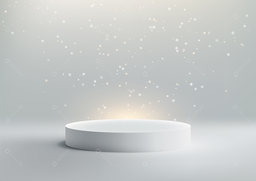 Modelo de Cenário de Pódio Vetor EPS Editável