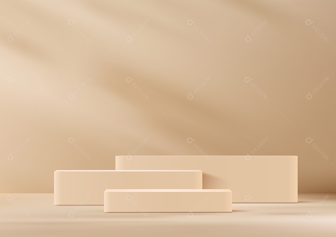 Modelo de Cenário de Pódio Vetor EPS Editável