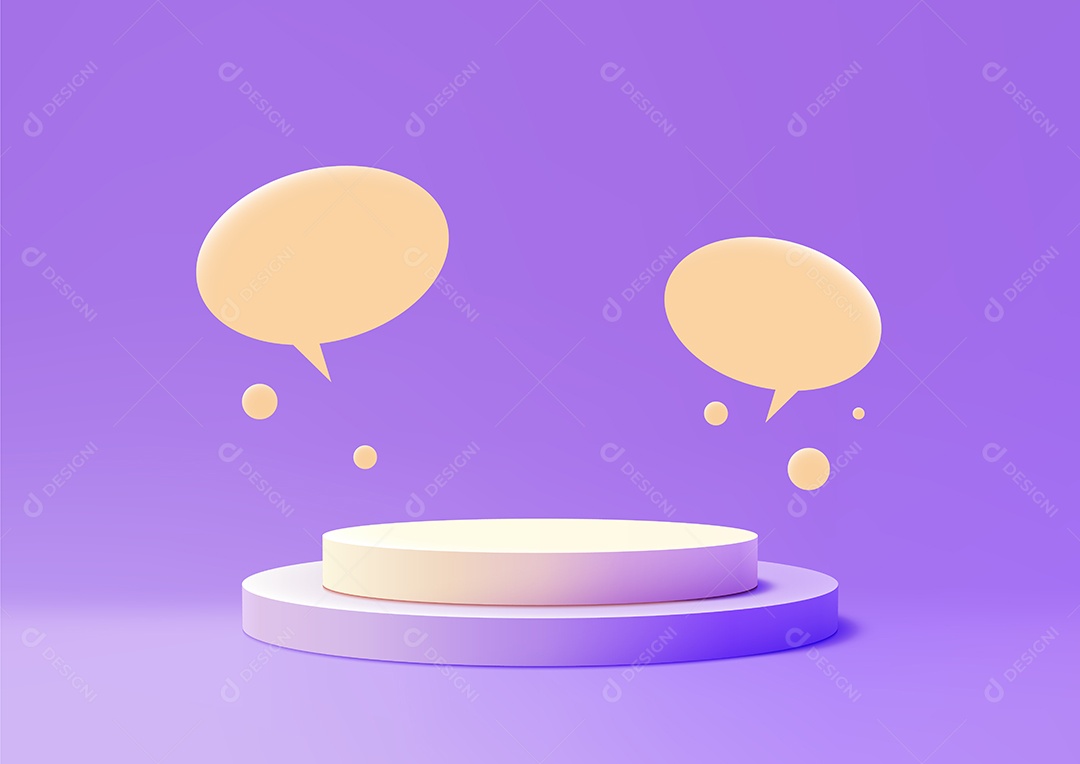 Modelo de Cenário de Pódio Vetor EPS Editável