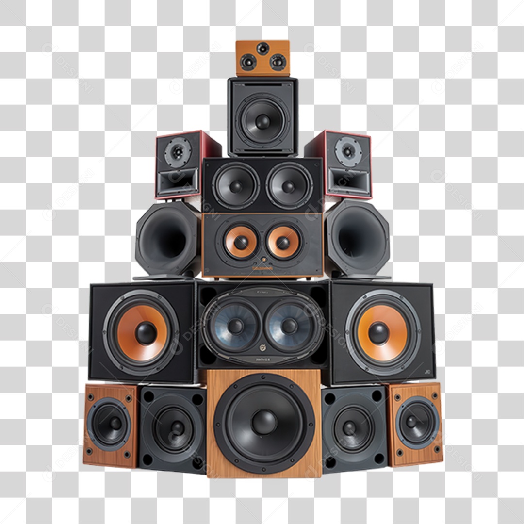Caixas de Som Alto-falantes Músicas PNG Transparente