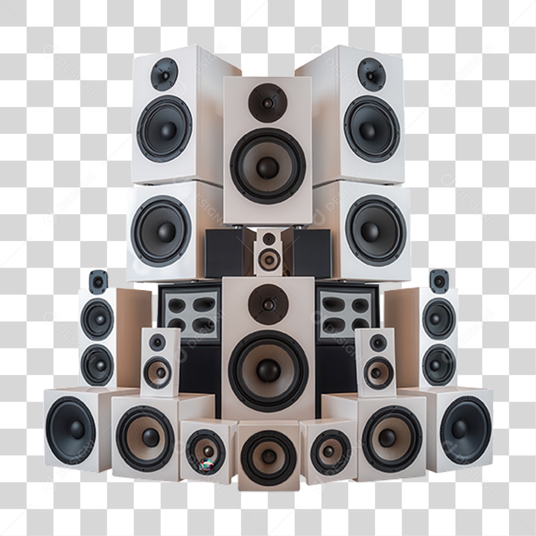 Caixas de Som Alto-falantes Músicas PNG Transparente