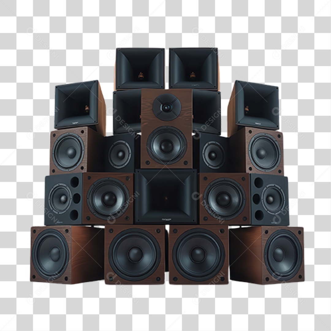 Caixas de Som Alto-falantes Músicas PNG Transparente