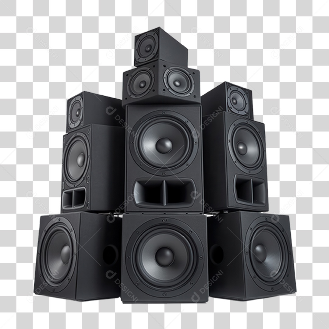 Caixas de Som Alto-falantes Músicas PNG Transparente