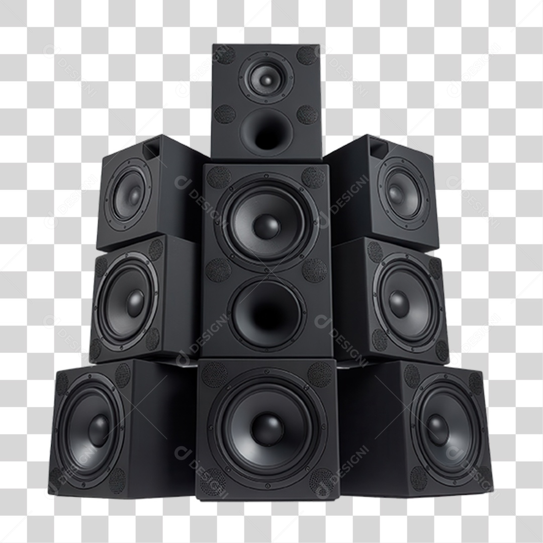 Caixas de Som Alto-falantes Músicas PNG Transparente