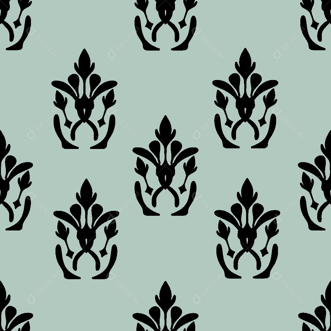 Padrão Étnico Ilustração Vetor EPS