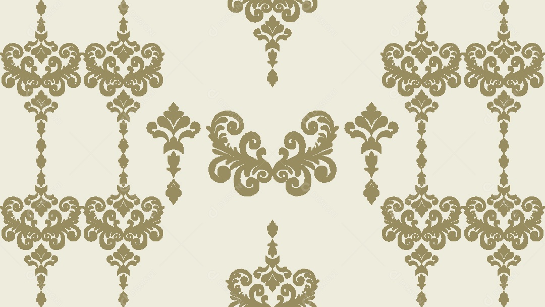 Padrão Étnico Ilustração Vetor EPS