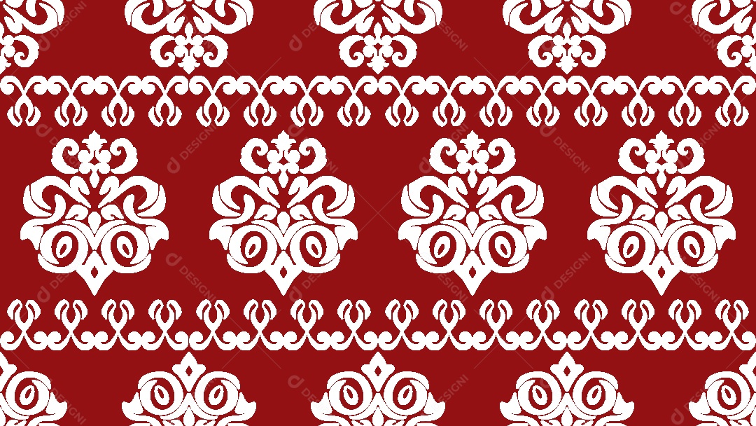 Padrão Étnico Ilustração Vetor EPS