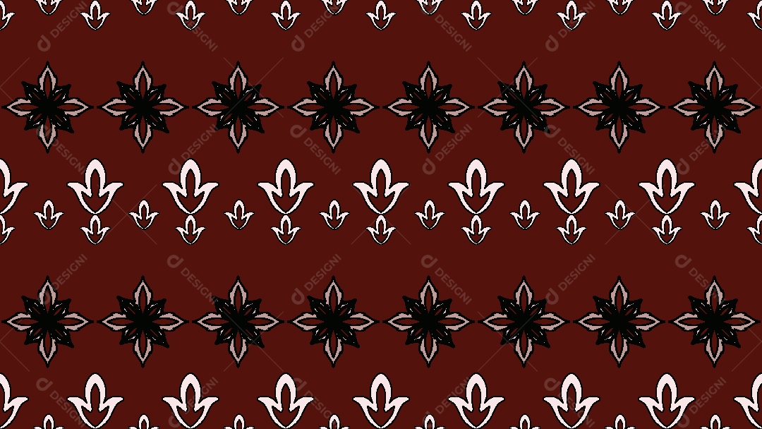 Padrão Étnico Ilustração Vetor EPS