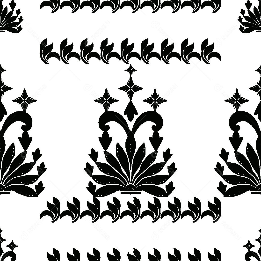 Padrão de Tapete Ilustração Vetor EPS