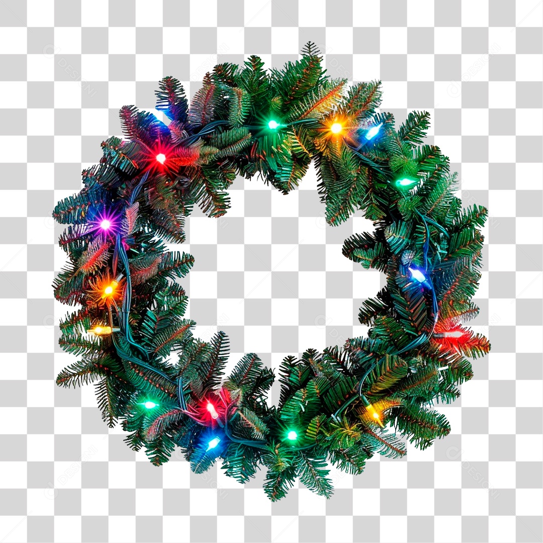 Guirlanda de Natal PNG Transparente