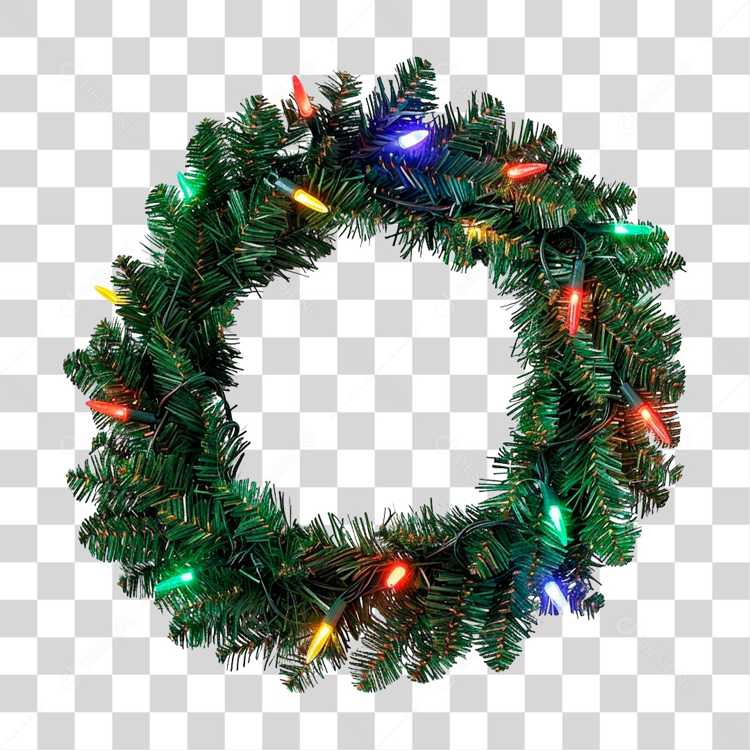 Guirlanda de Natal PNG Transparente