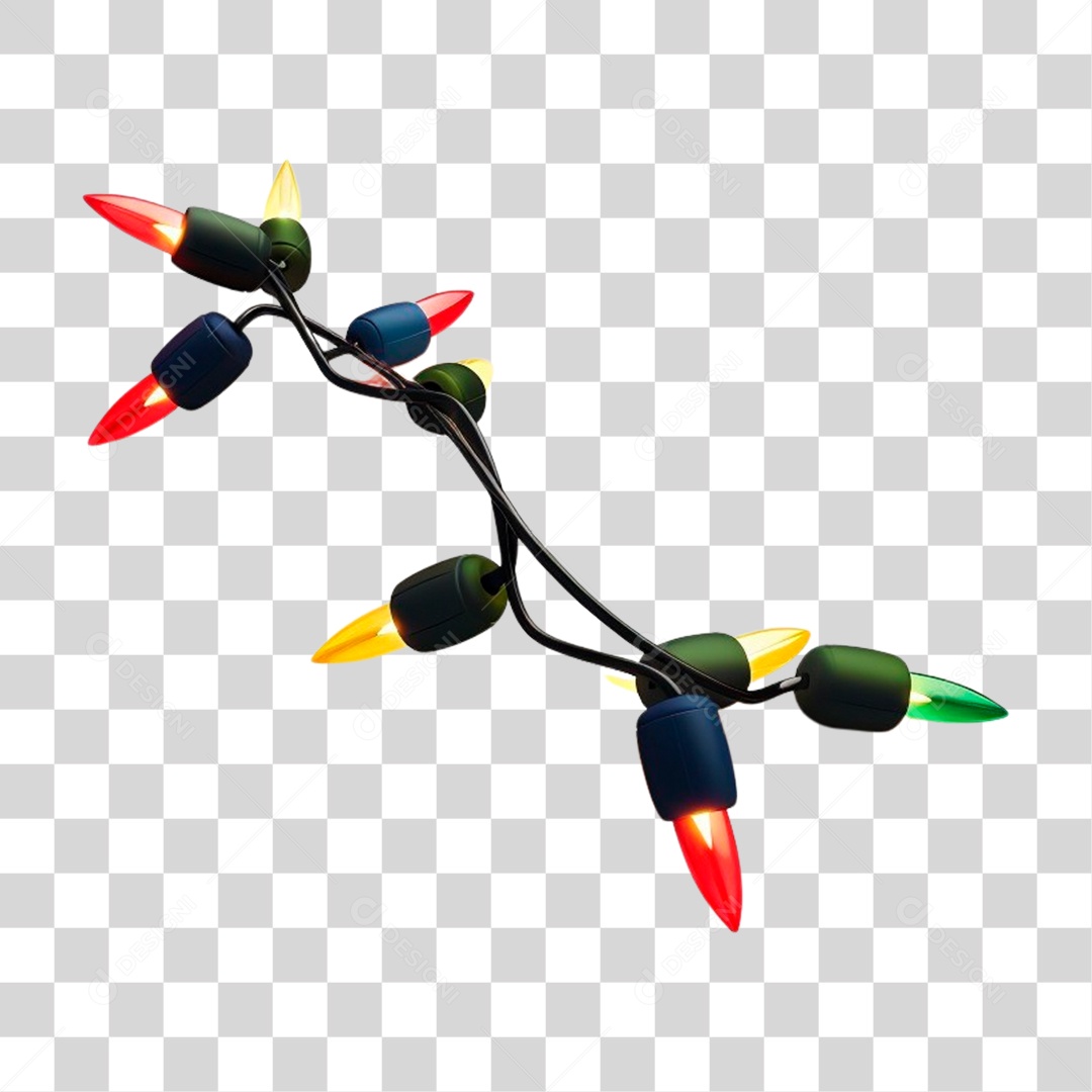 Pisca Pisca de Natal PNG Transparente