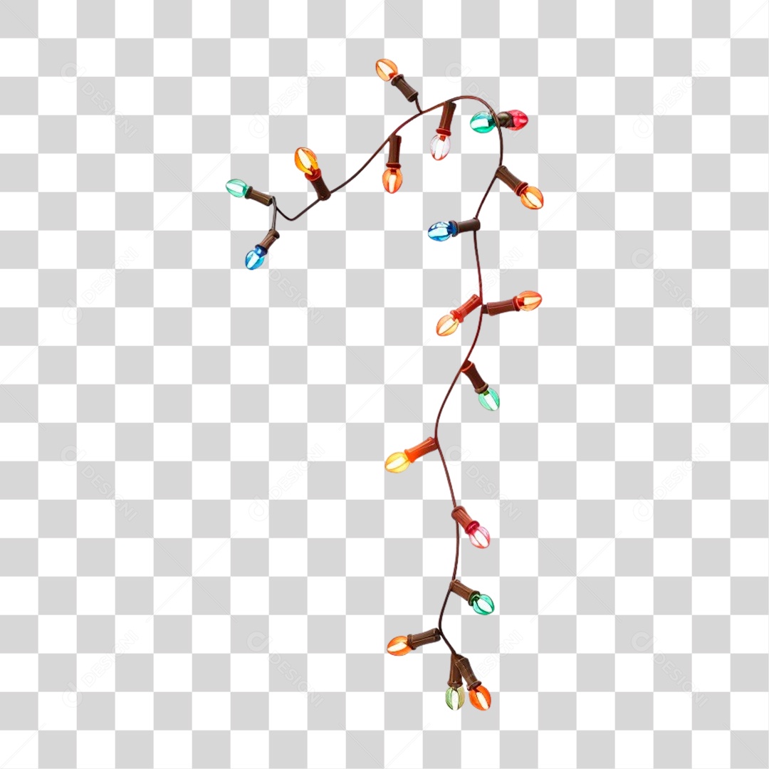 Pisca Pisca de Natal PNG Transparente