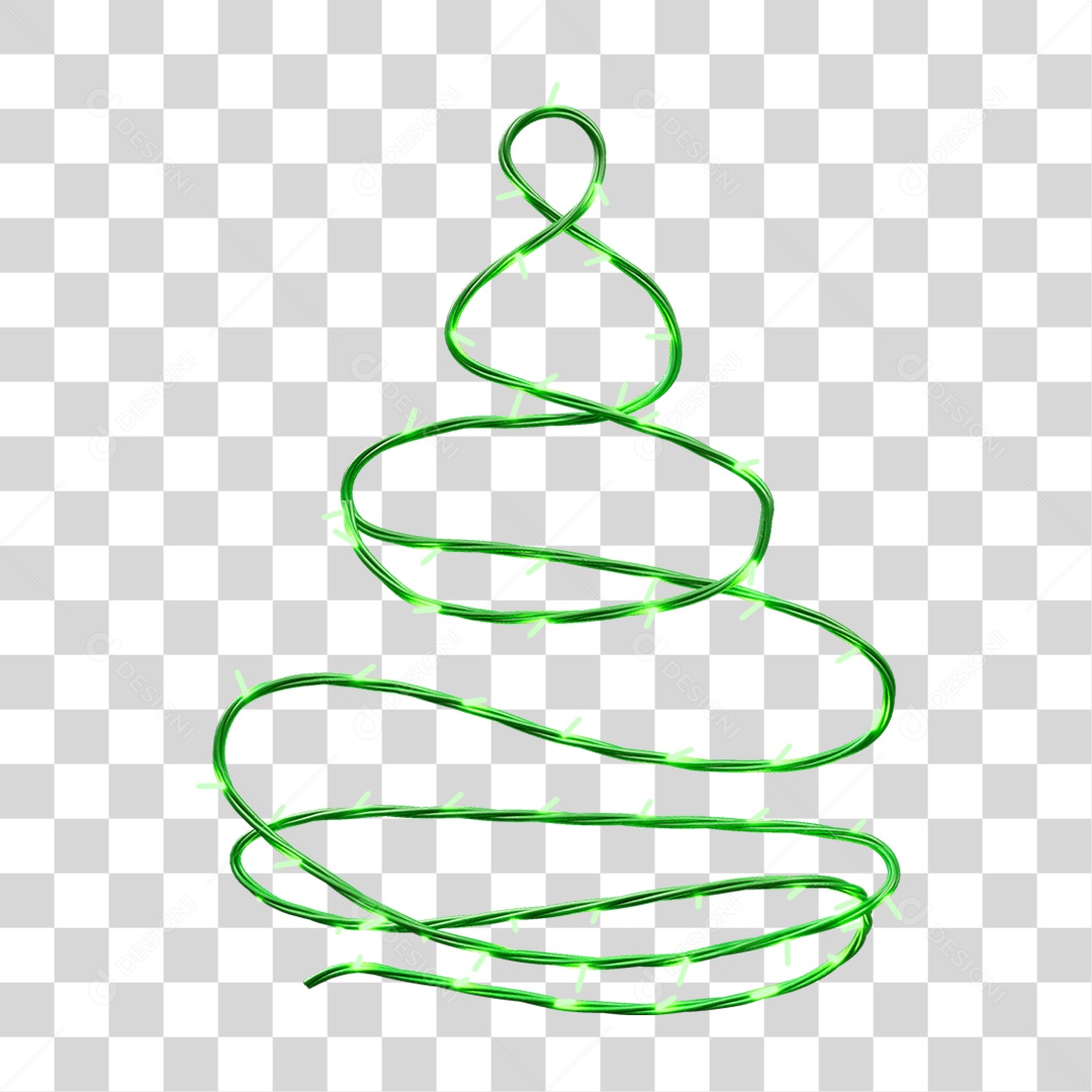 Árvore de Pisca-pisca Decoração de Natal PNG Transparente