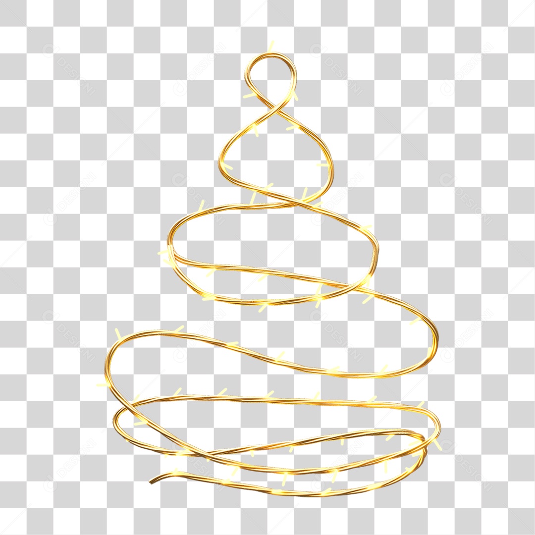 Árvore de Pisca-pisca Decoração de Natal PNG Transparente