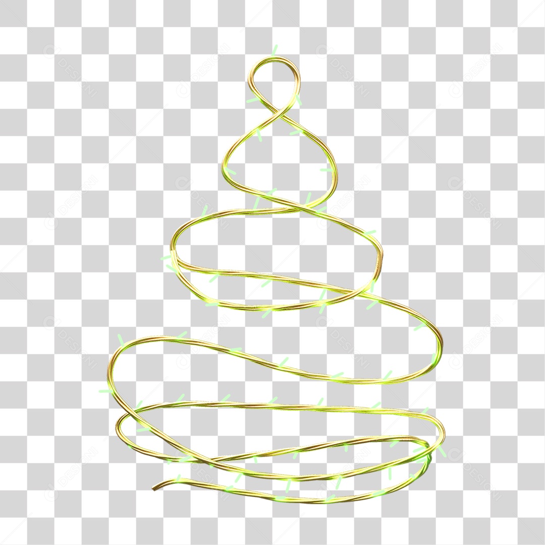 Árvore de Pisca-pisca Decoração de Natal PNG Transparente