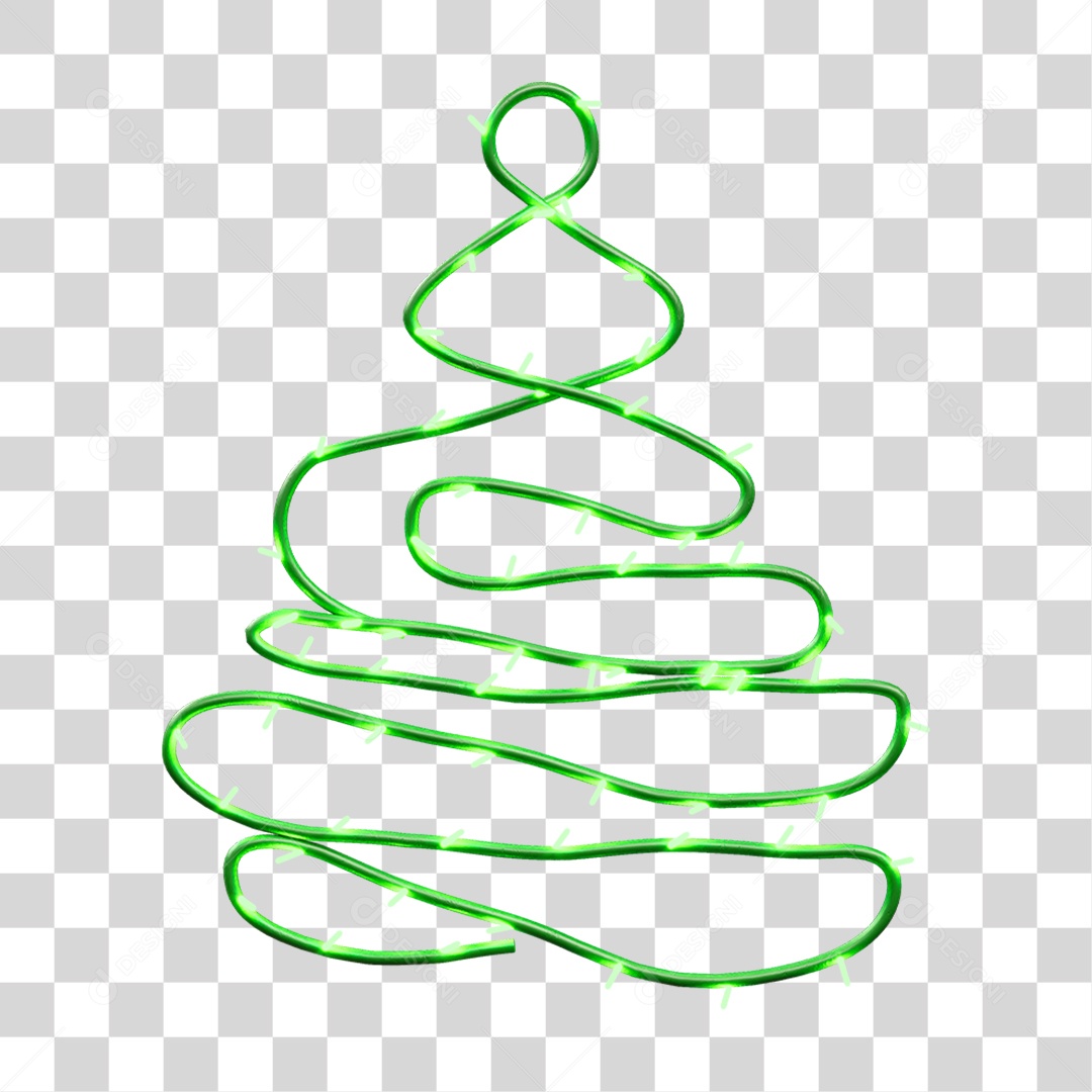 Árvore de Pisca-pisca Decoração de Natal PNG Transparente