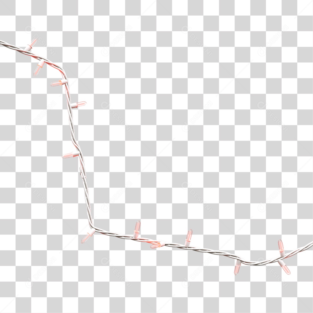 Pisca-pisca Decoração de Natal PNG Transparente