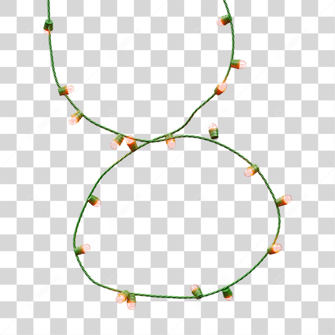 Pisca-pisca Decoração de Natal PNG Transparente