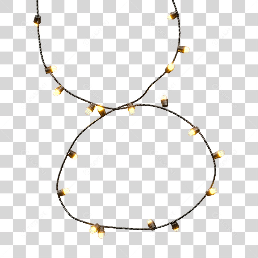 Pisca-pisca Decoração de Natal PNG Transparente