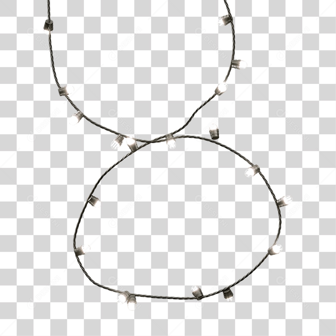 Pisca-pisca Decoração de Natal PNG Transparente