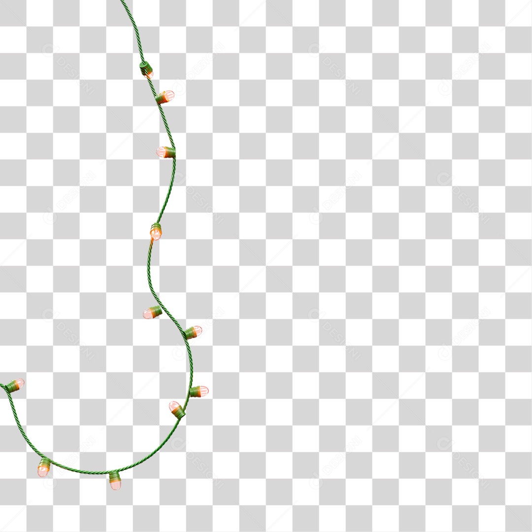 Pisca-pisca Decoração de Natal PNG Transparente