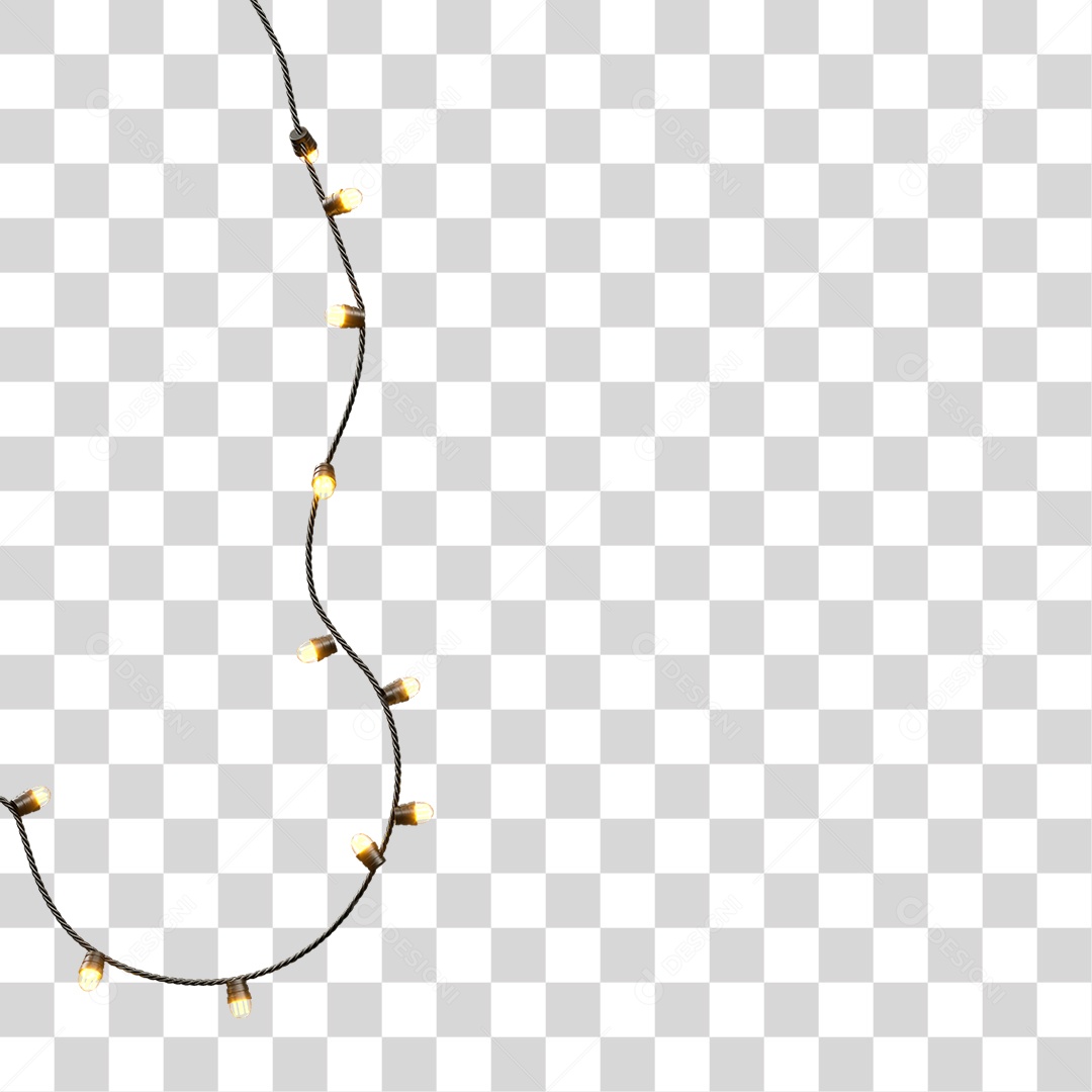 Pisca-pisca Decoração de Natal PNG Transparente