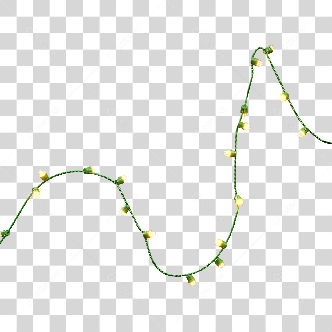 Pisca-pisca Decoração de Natal PNG Transparente