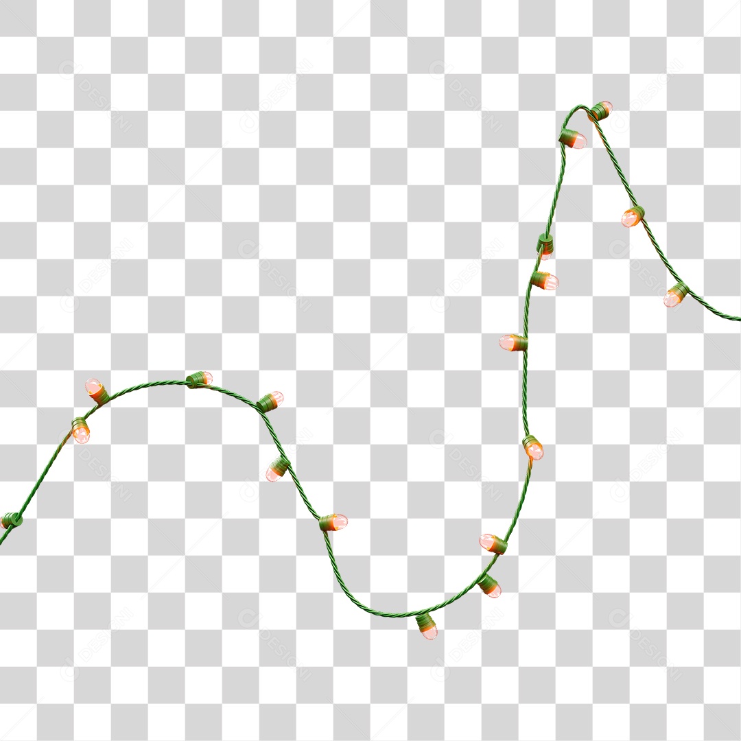 Pisca-pisca Decoração de Natal PNG Transparente