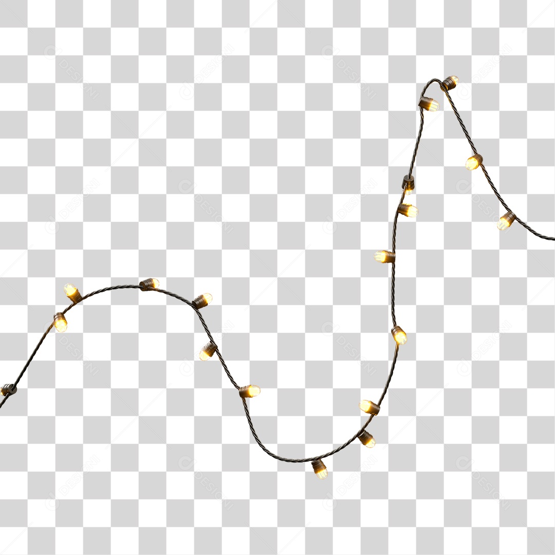 Pisca-pisca Decoração de Natal PNG Transparente