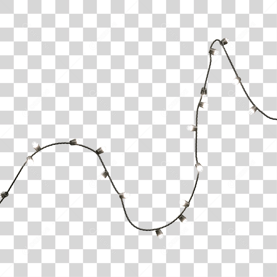 Pisca-pisca Decoração de Natal PNG Transparente