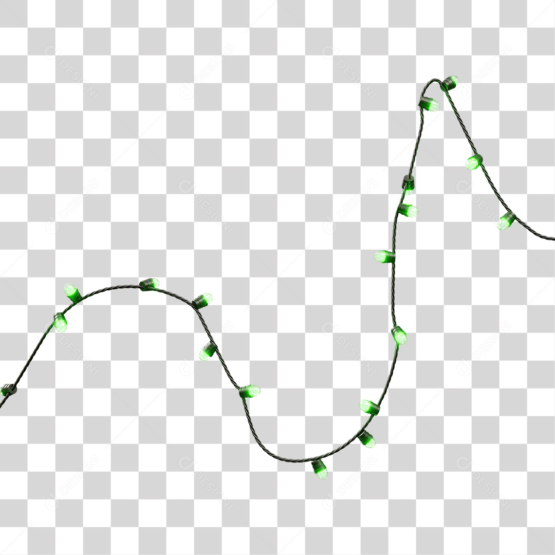 Pisca-pisca Decoração de Natal PNG Transparente