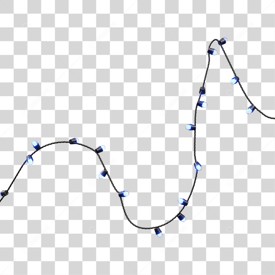 Pisca-pisca Decoração de Natal PNG Transparente