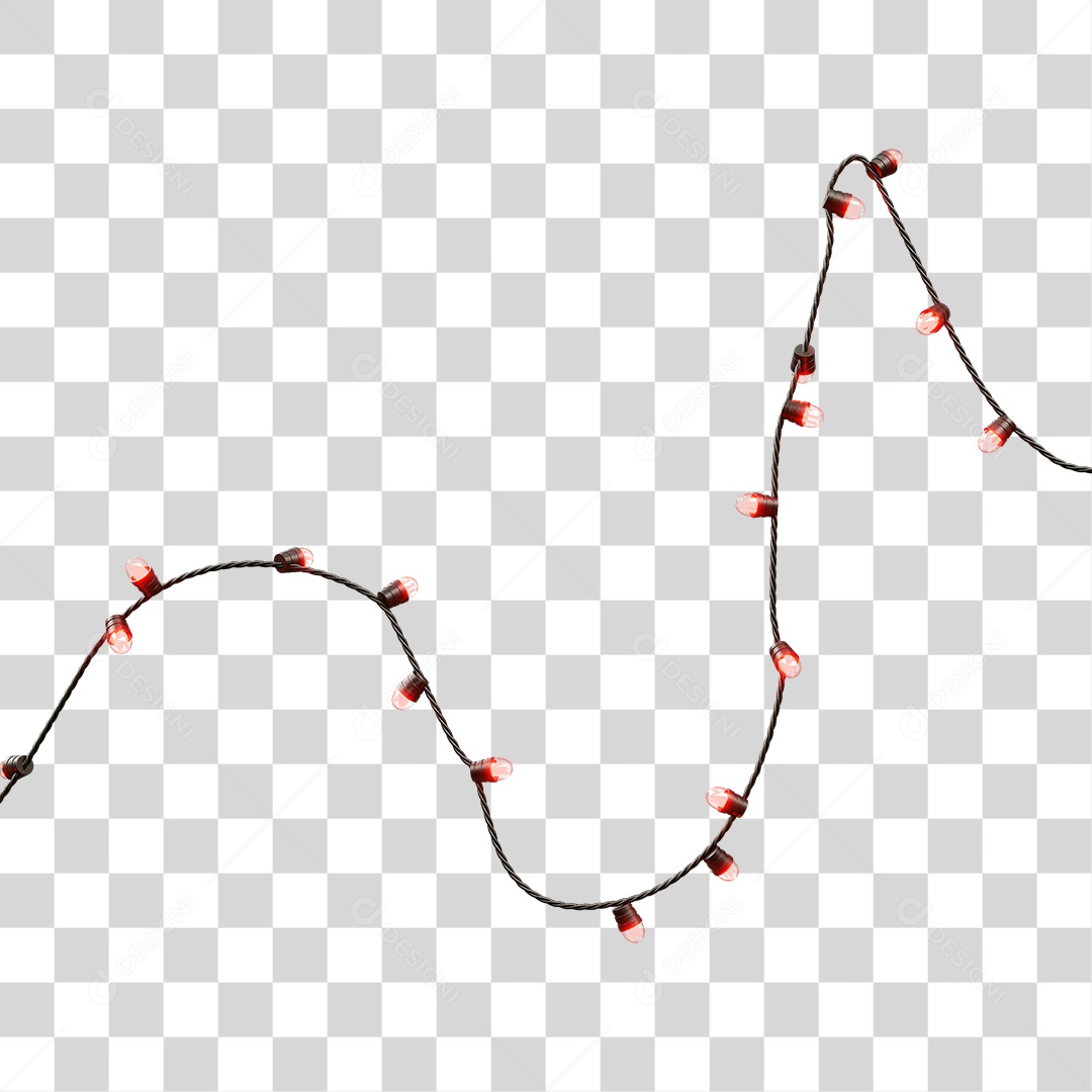 Pisca-pisca Decoração de Natal PNG Transparente