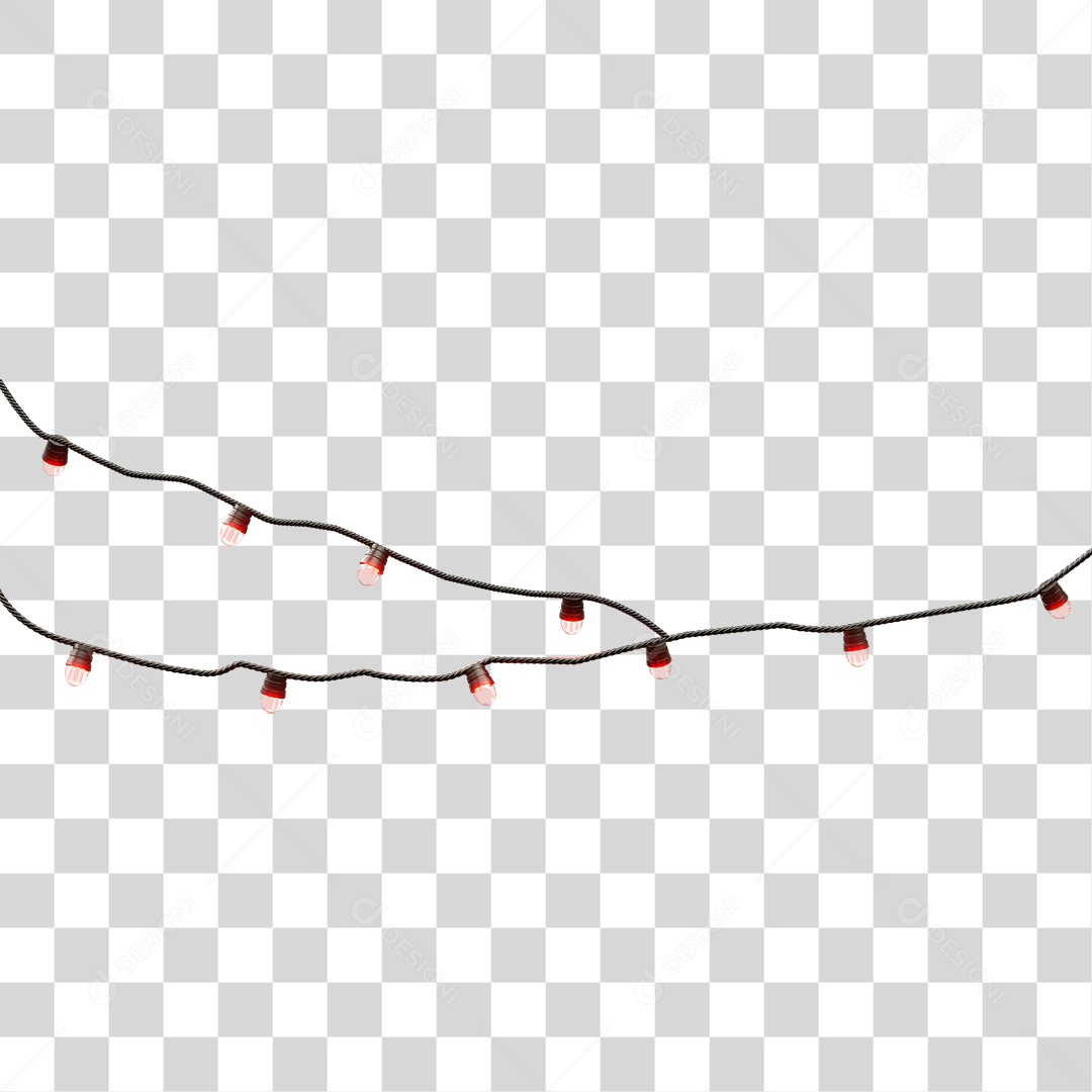 Pisca-pisca Decoração de Natal PNG Transparente