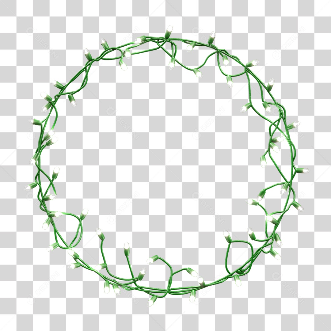 Pisca-pisca Decoração de Natal PNG Transparente