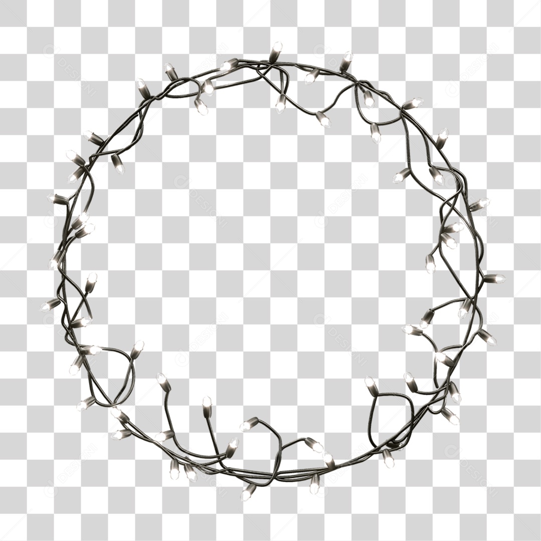 Pisca-pisca Decoração de Natal PNG Transparente