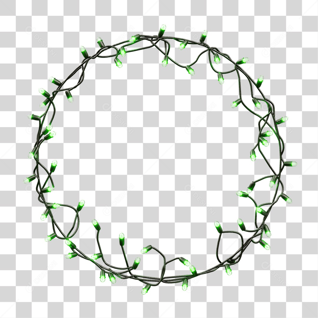 Pisca-pisca Decoração de Natal PNG Transparente