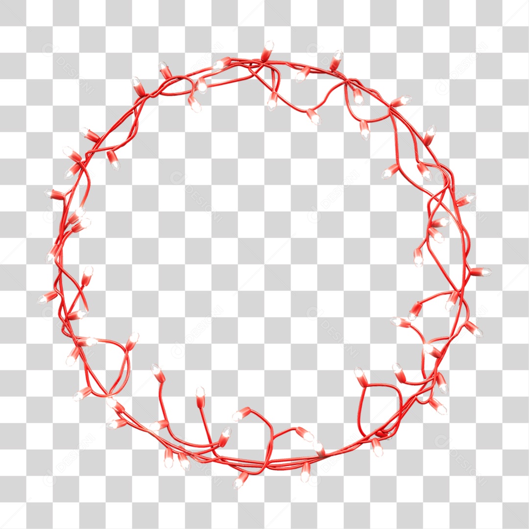 Pisca-pisca Decoração de Natal PNG Transparente