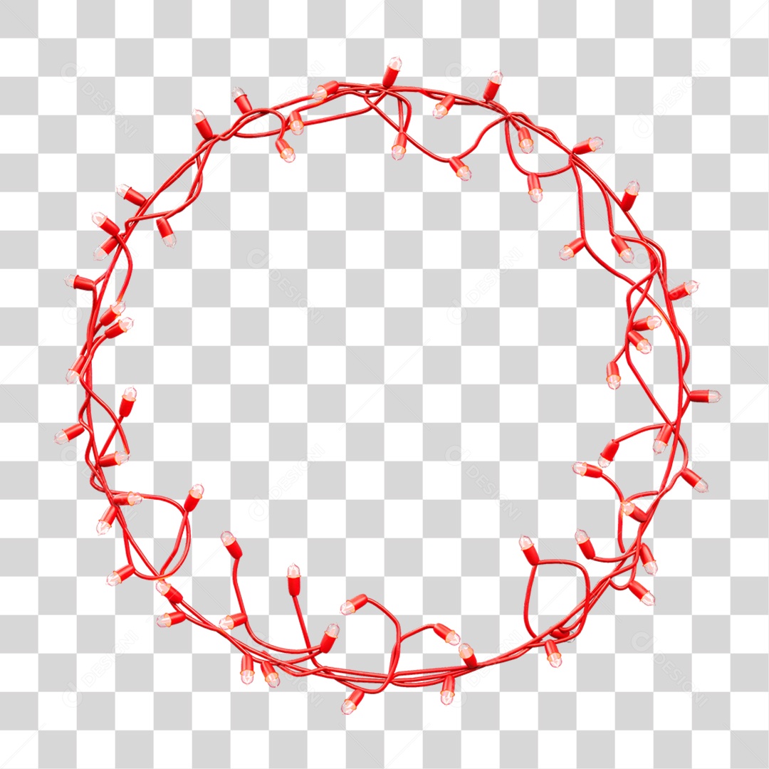 Pisca-pisca Decoração de Natal PNG Transparente