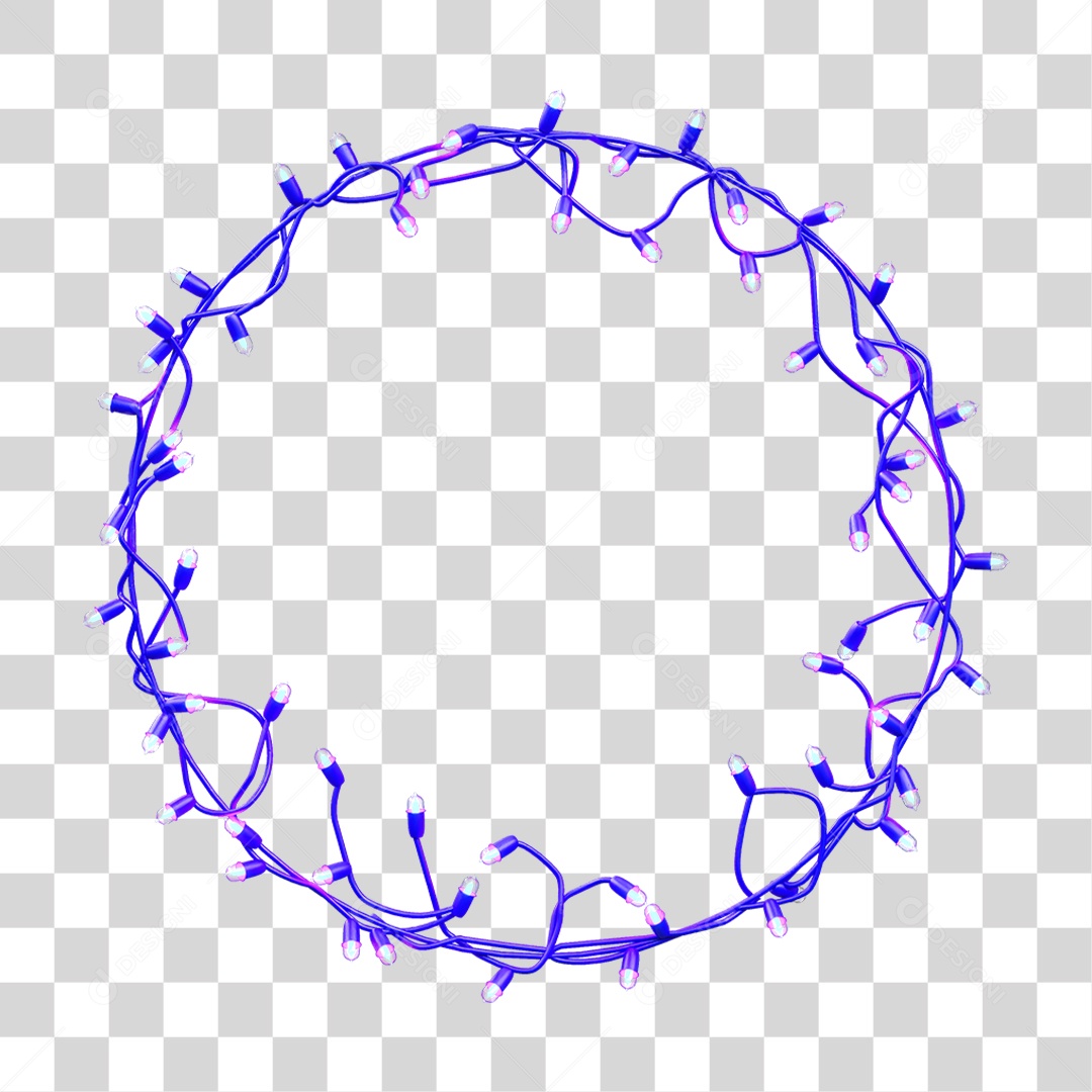 Pisca-pisca Decoração de Natal PNG Transparente