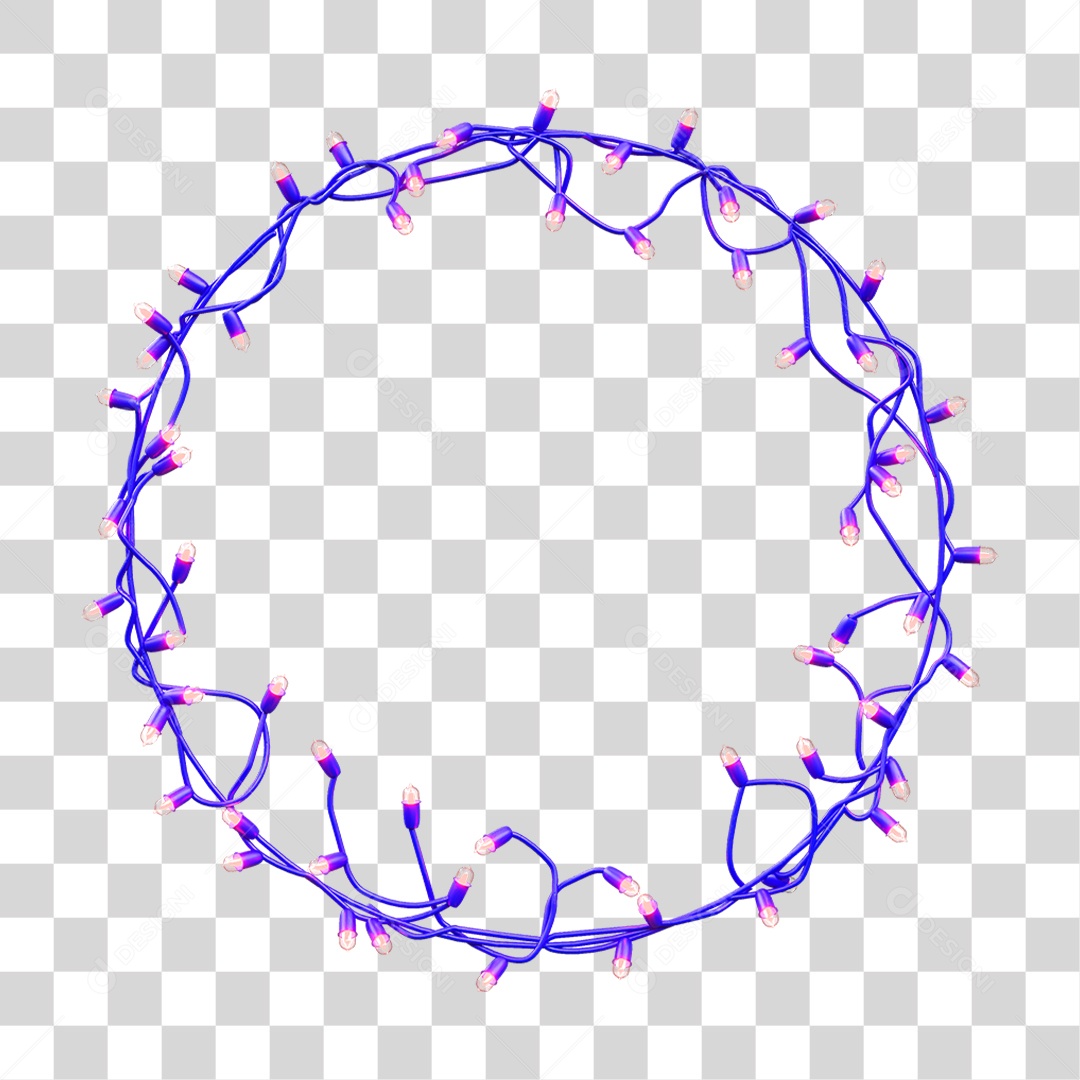 Pisca-pisca Decoração de Natal PNG Transparente