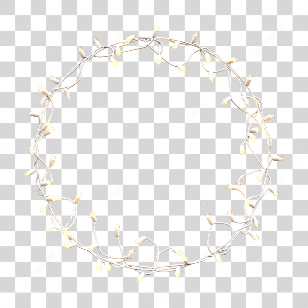 Pisca-pisca Decoração de Natal PNG Transparente