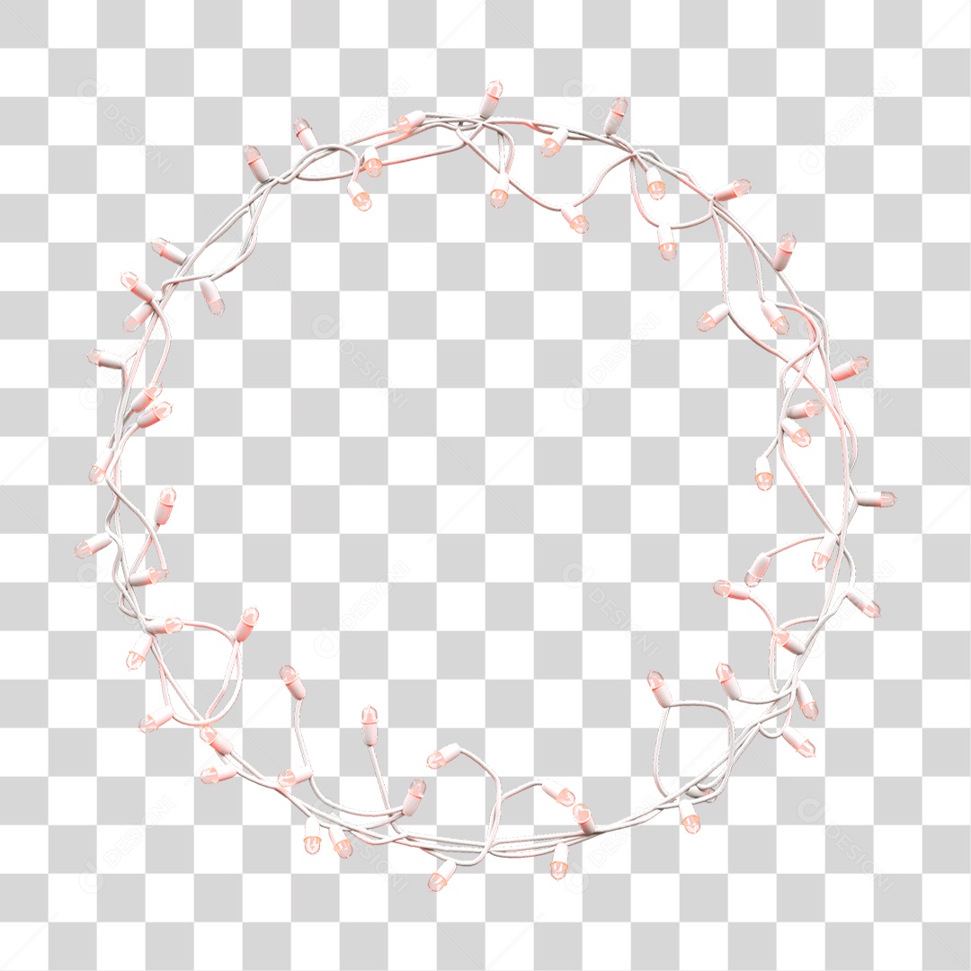 Pisca-pisca Decoração de Natal PNG Transparente