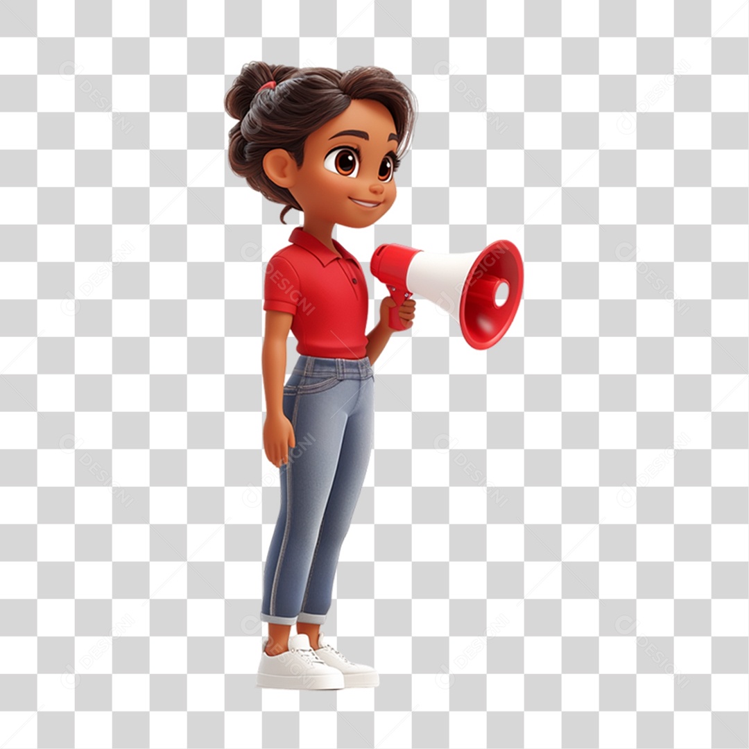 Personagem Mulher PNG Transparente